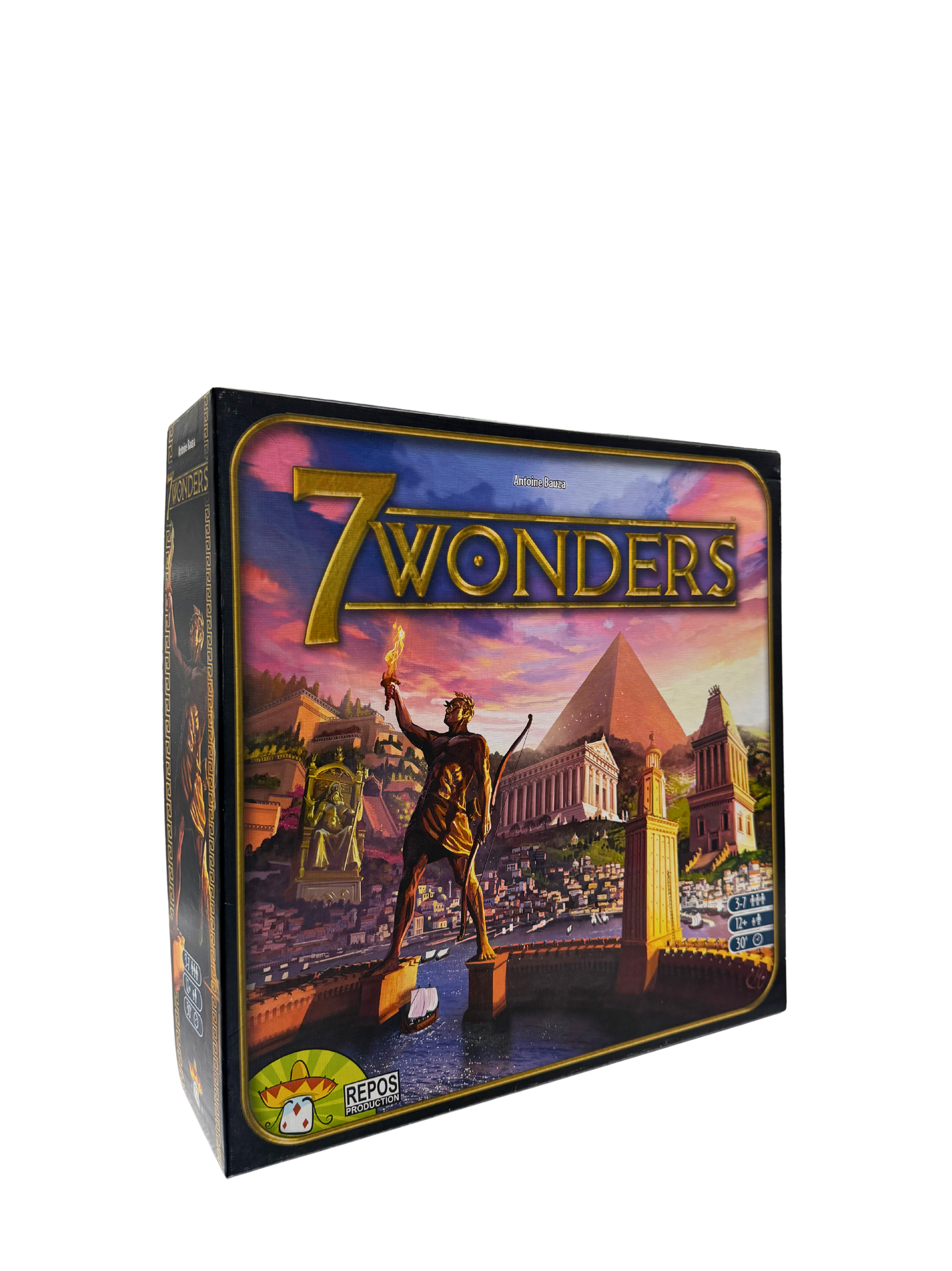 7 Wonders + Expansions + Sleeved Cards