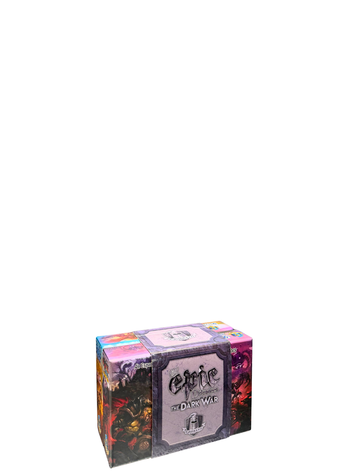 Tiny Epic Defenders Second Edition + Expansion + Sleeved Cards + Playmat