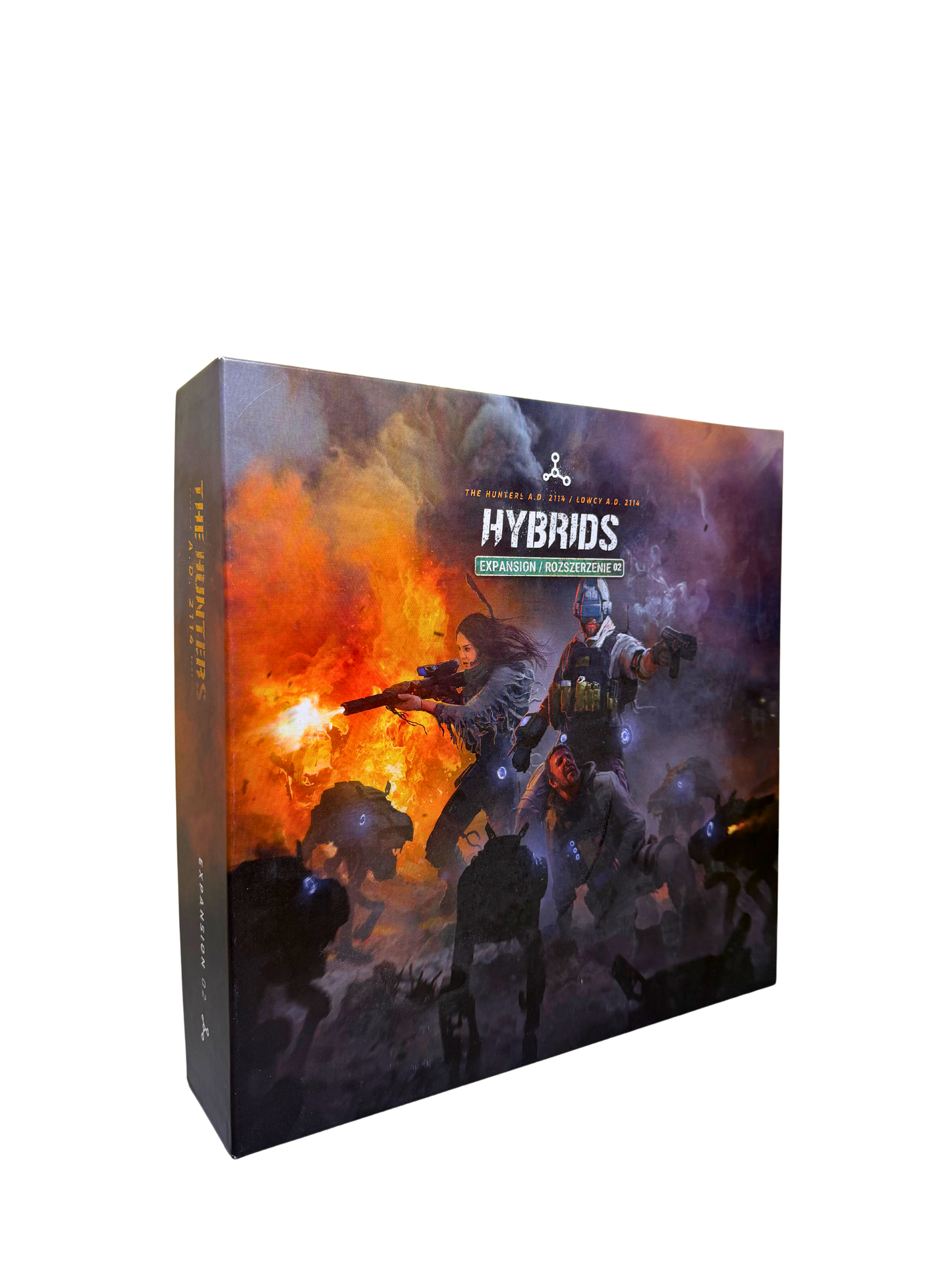 The Hunters A.D. 2114 Nuclear Storage Box Kickstarter Edition + Expansion