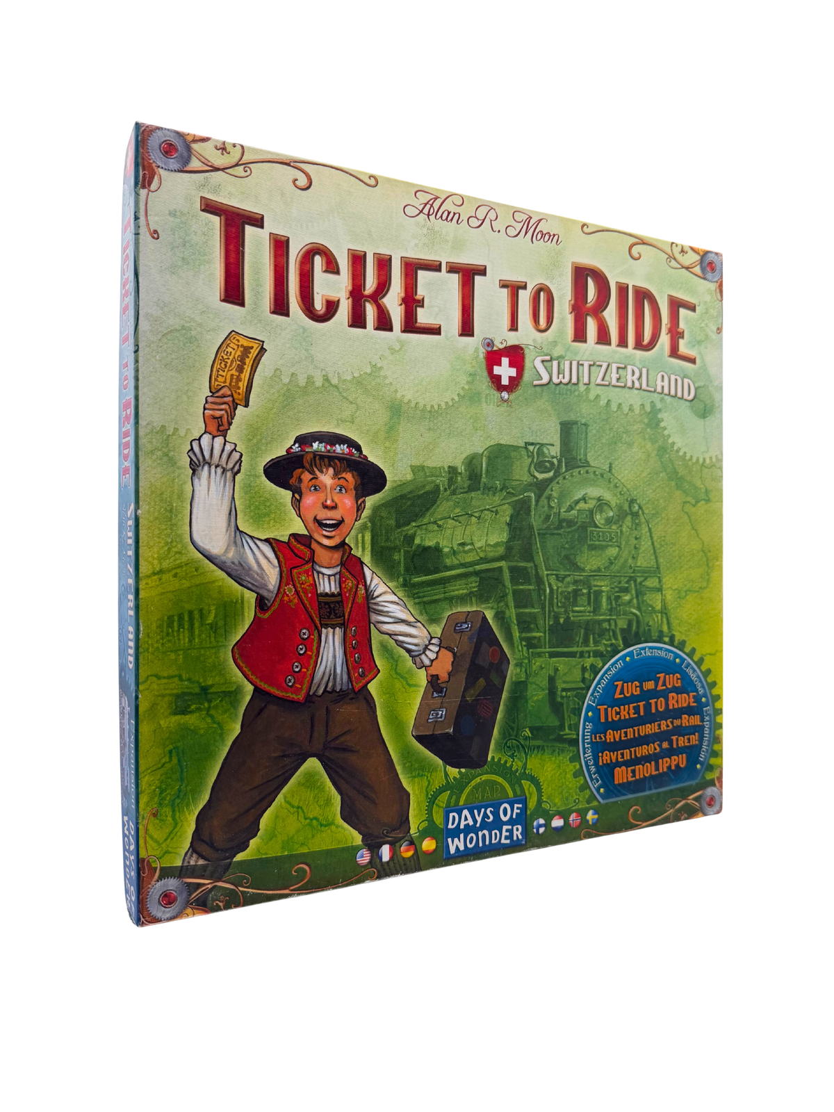 Ticket to Ride Map Collection 2: India & Switzerland