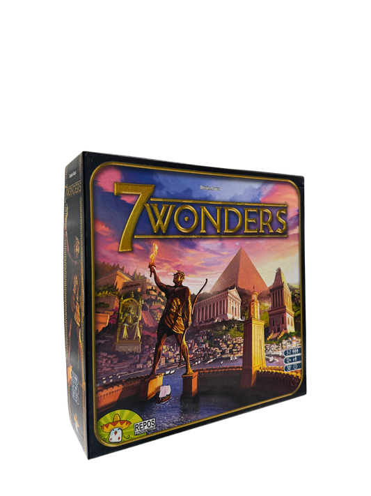 7 Wonders + Expansions + Sleeved Cards