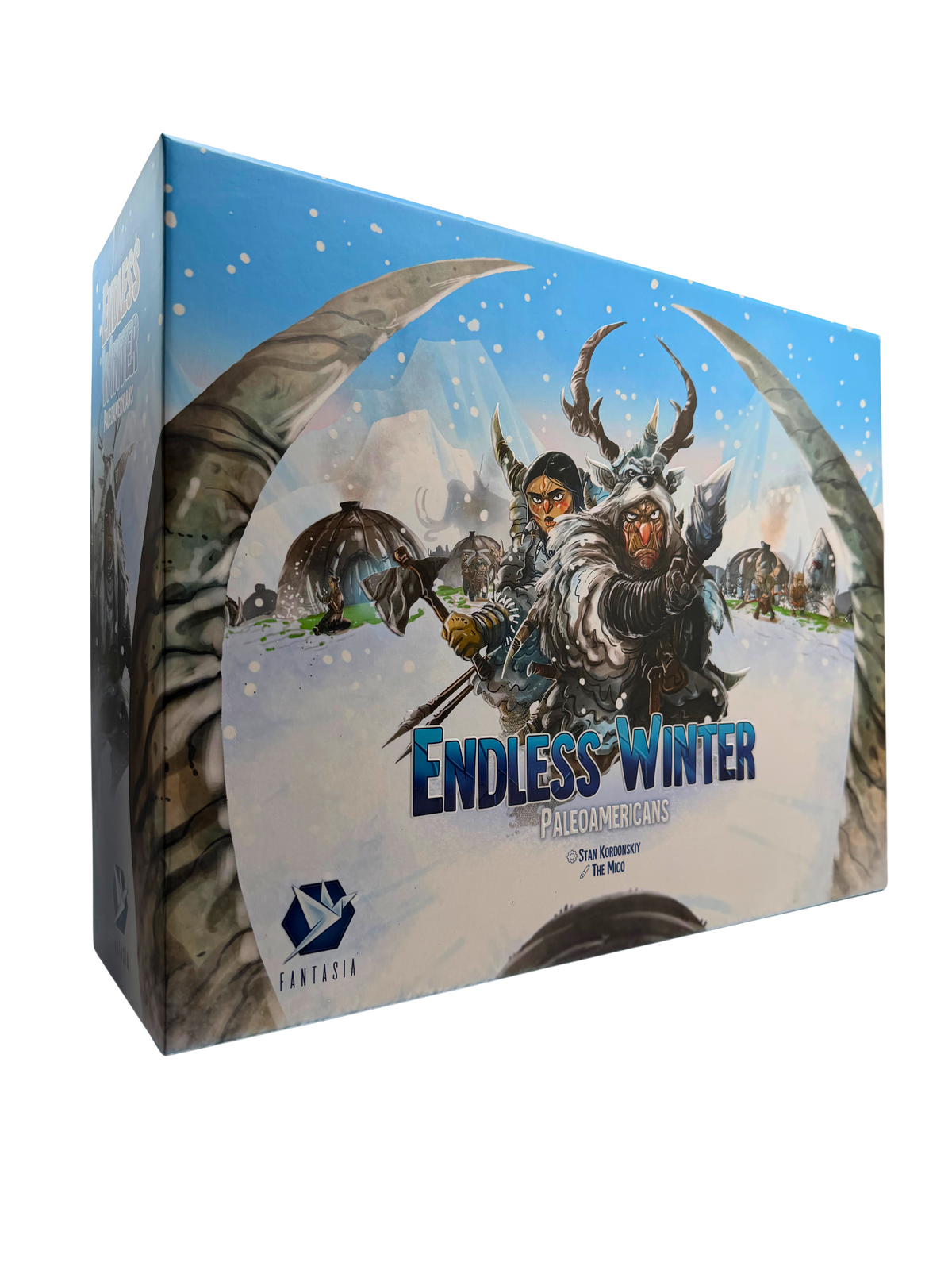Endless Winter: Paleoamericans Kickstarter Big Box + All Expansions & Extras