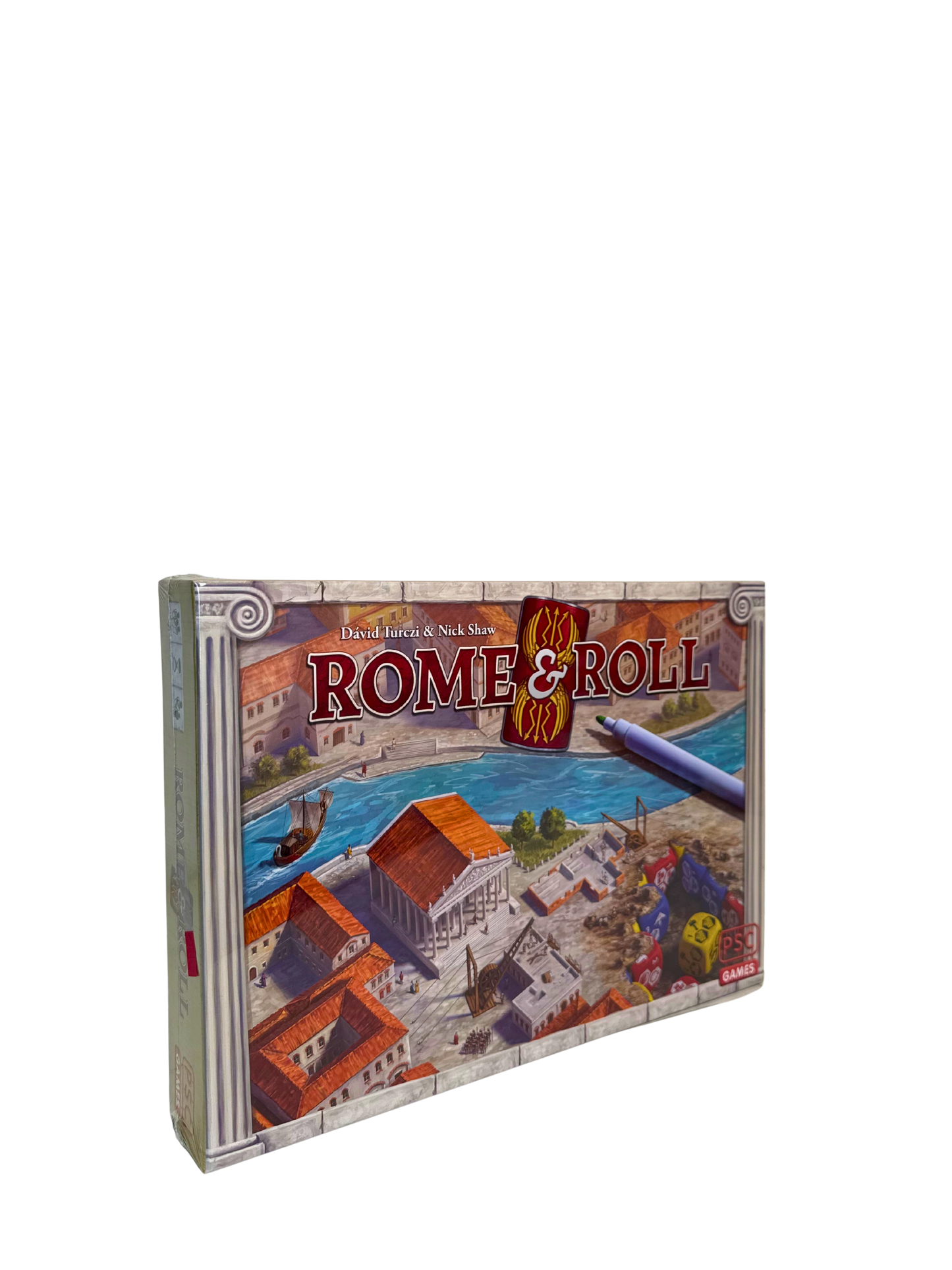 Rome & Roll Kickstarter Edition + Expansions + Multiple Extras (BNIS)