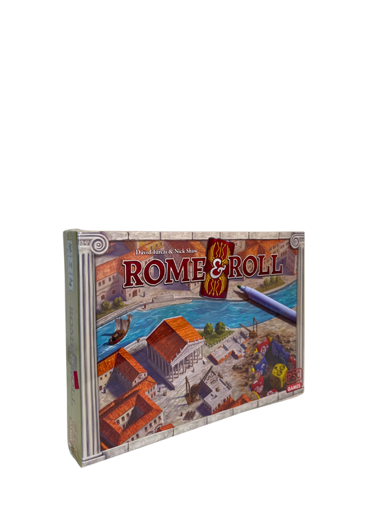 Rome & Roll Kickstarter Edition + Expansions + Multiple Extras (BNIS)