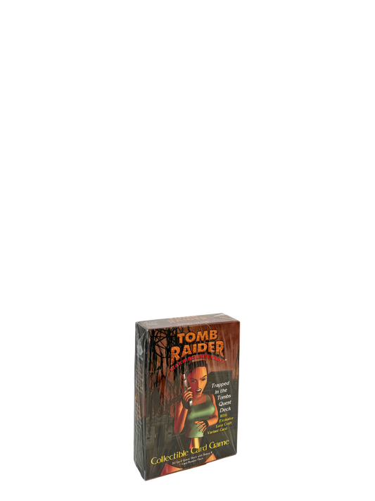 Tomb Raider Collectible Card Game Into The Caves Quest Deck + Extras