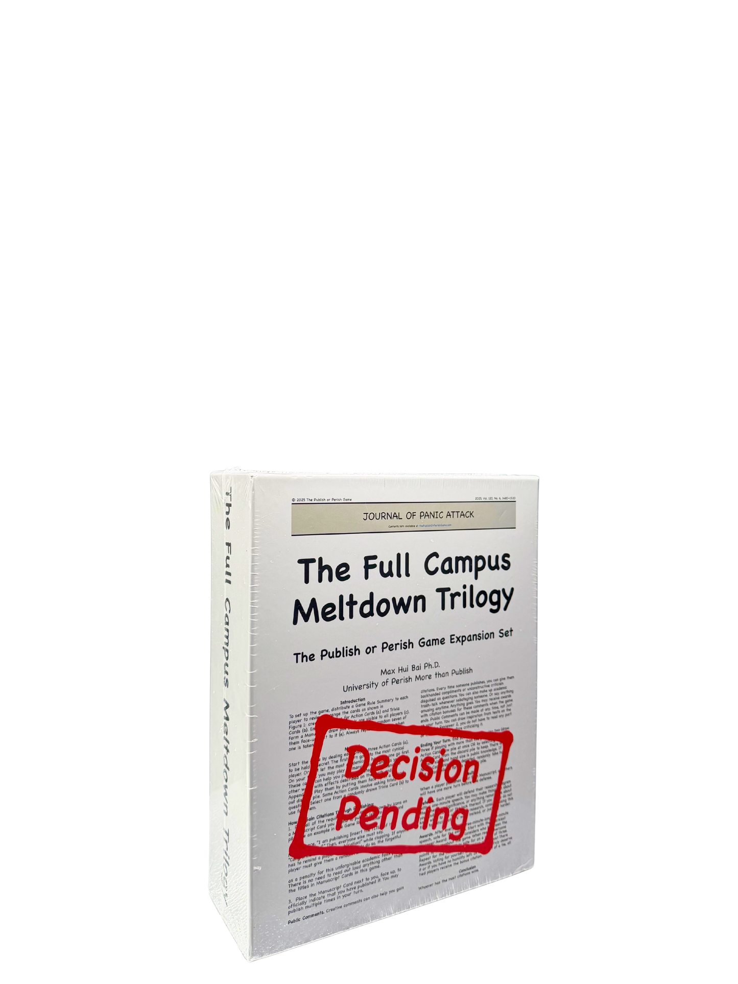 The Publish or Perish Game (BNIS) + Expansion