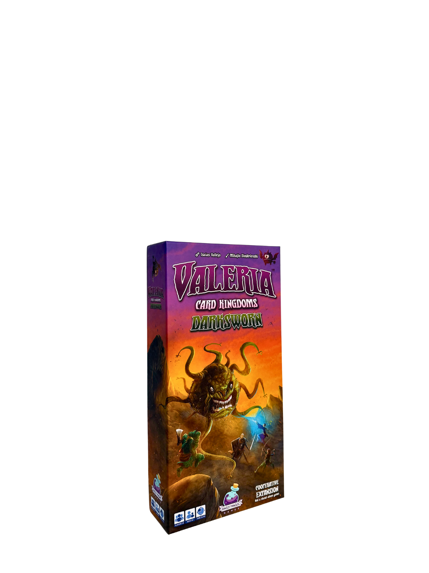 Valeria: Card Kingdoms Darksworn Expansion + Mat