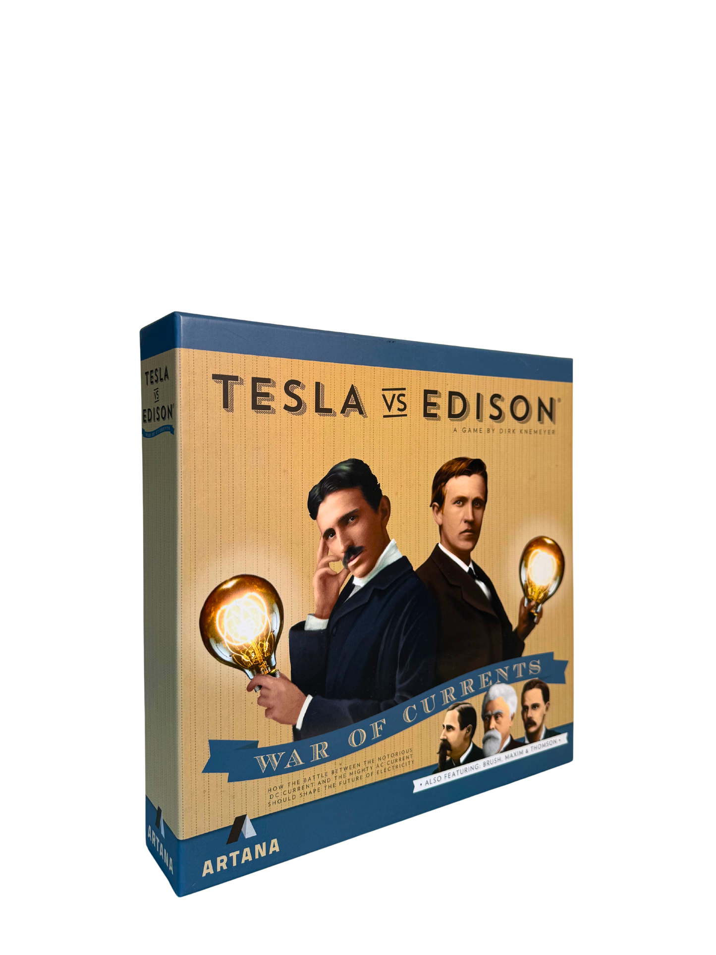 Tesla vs. Edison: War of Currents Kickstarter Edition + Expansion + Sleeved