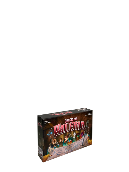 Quests of Valeria + Sleeved Cards