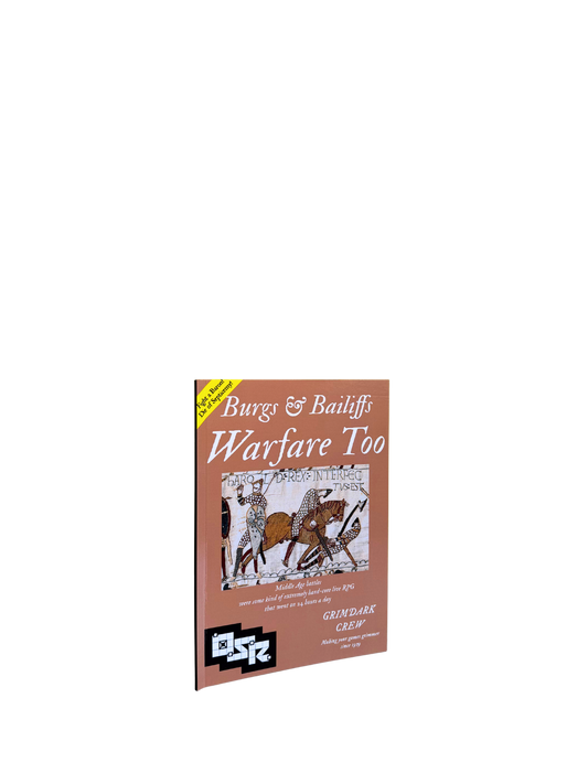 Burgs & Bailiffs: Warfare Too - Softcover