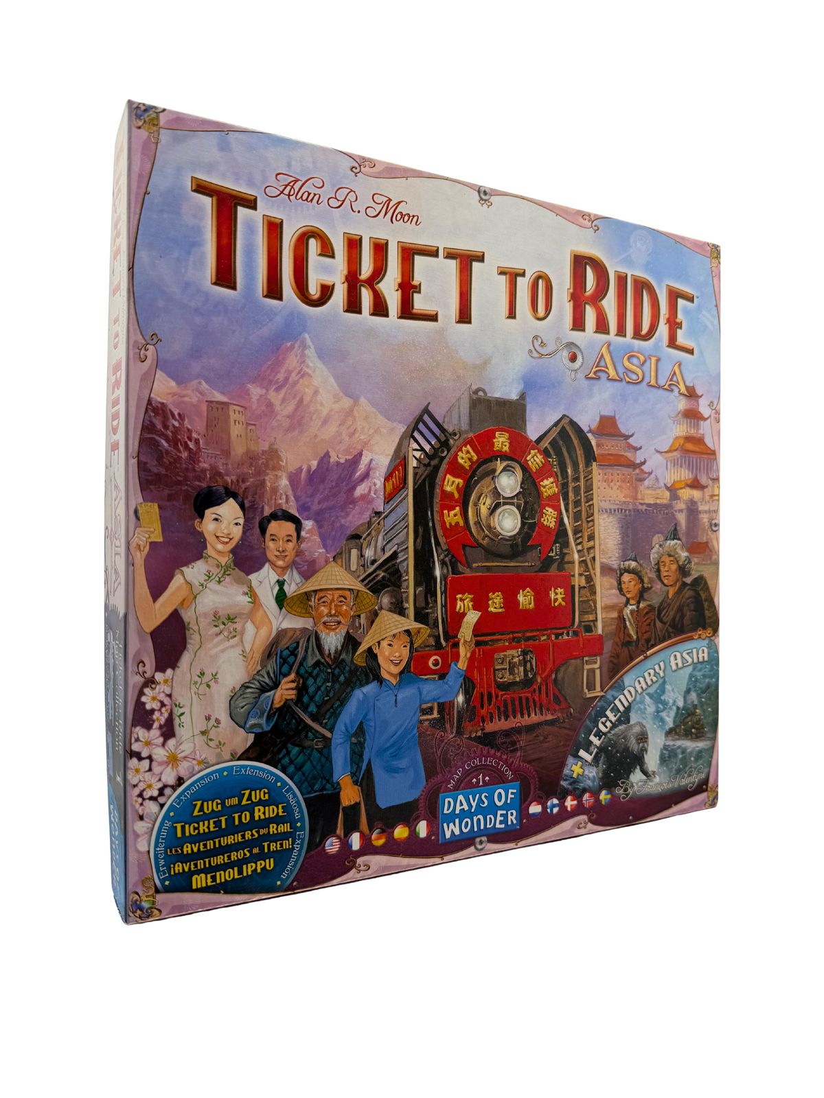 Ticket to Ride Map Collection 1: Asia + Legendary Asia