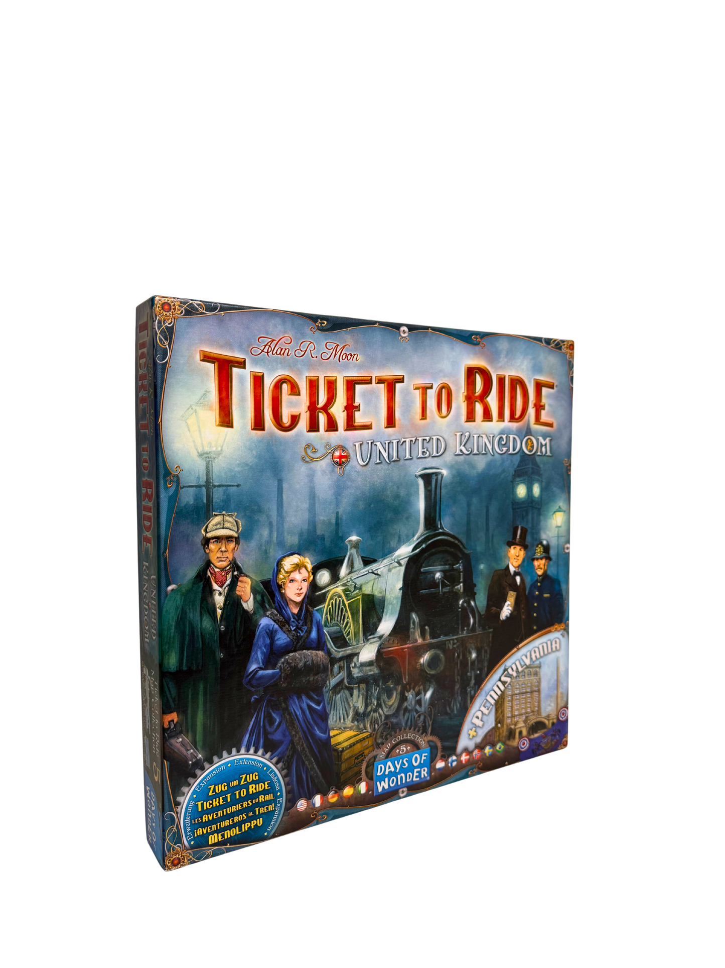 Ticket to Ride Map Collection 5: United Kingdom & Pennsylvania