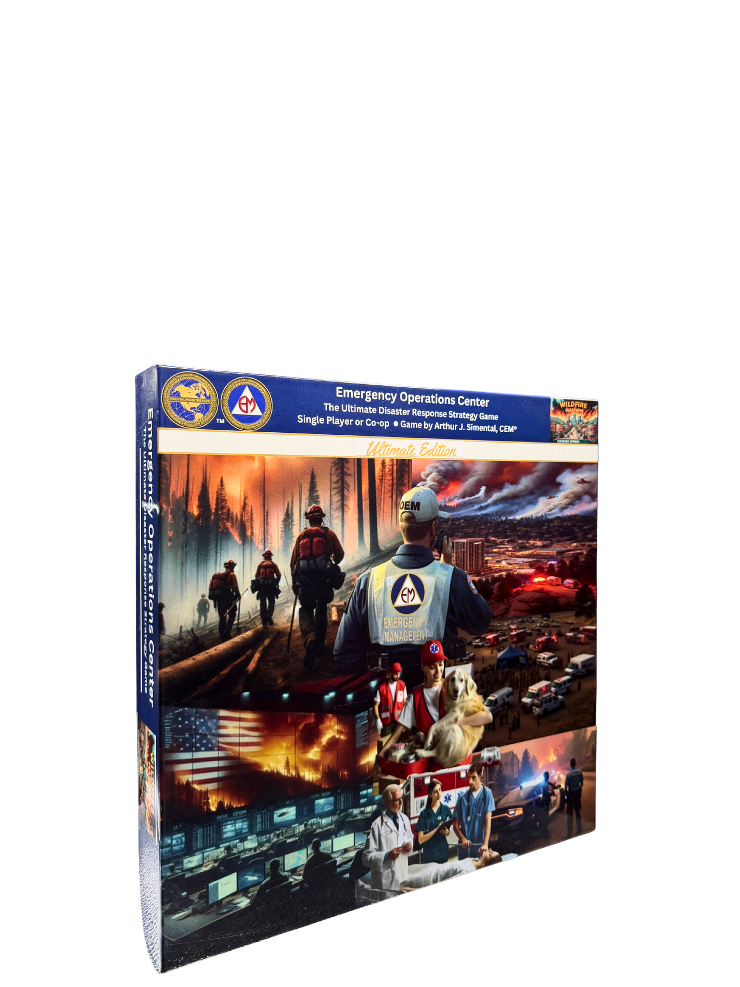 Emergency Operations Center Board Game: Wildfire Mayhem Pre Order Edition