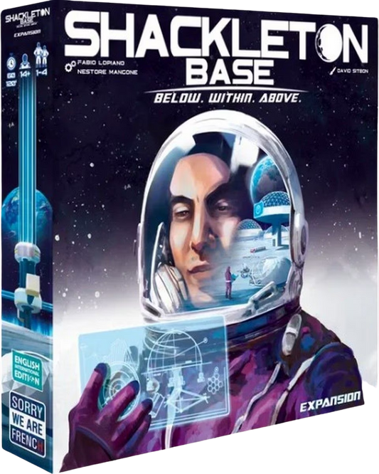 Shackleton Base: Below. Within. Above.