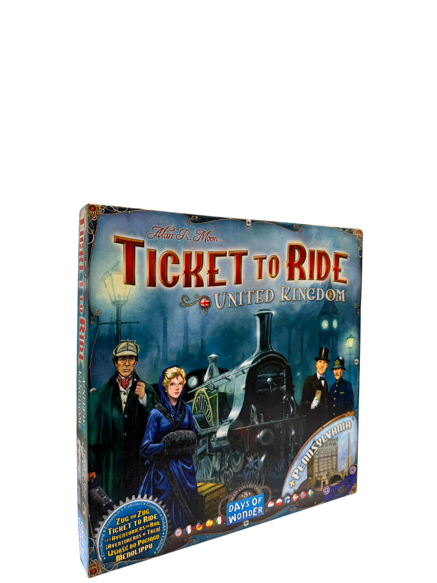 Ticket to Ride Map Collection 5: United Kingdom & Pennsylvania