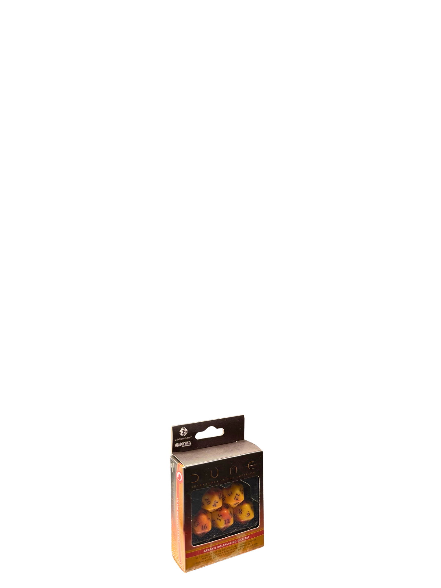 Dune Adventures In The Imperium Arrakis Dice Set